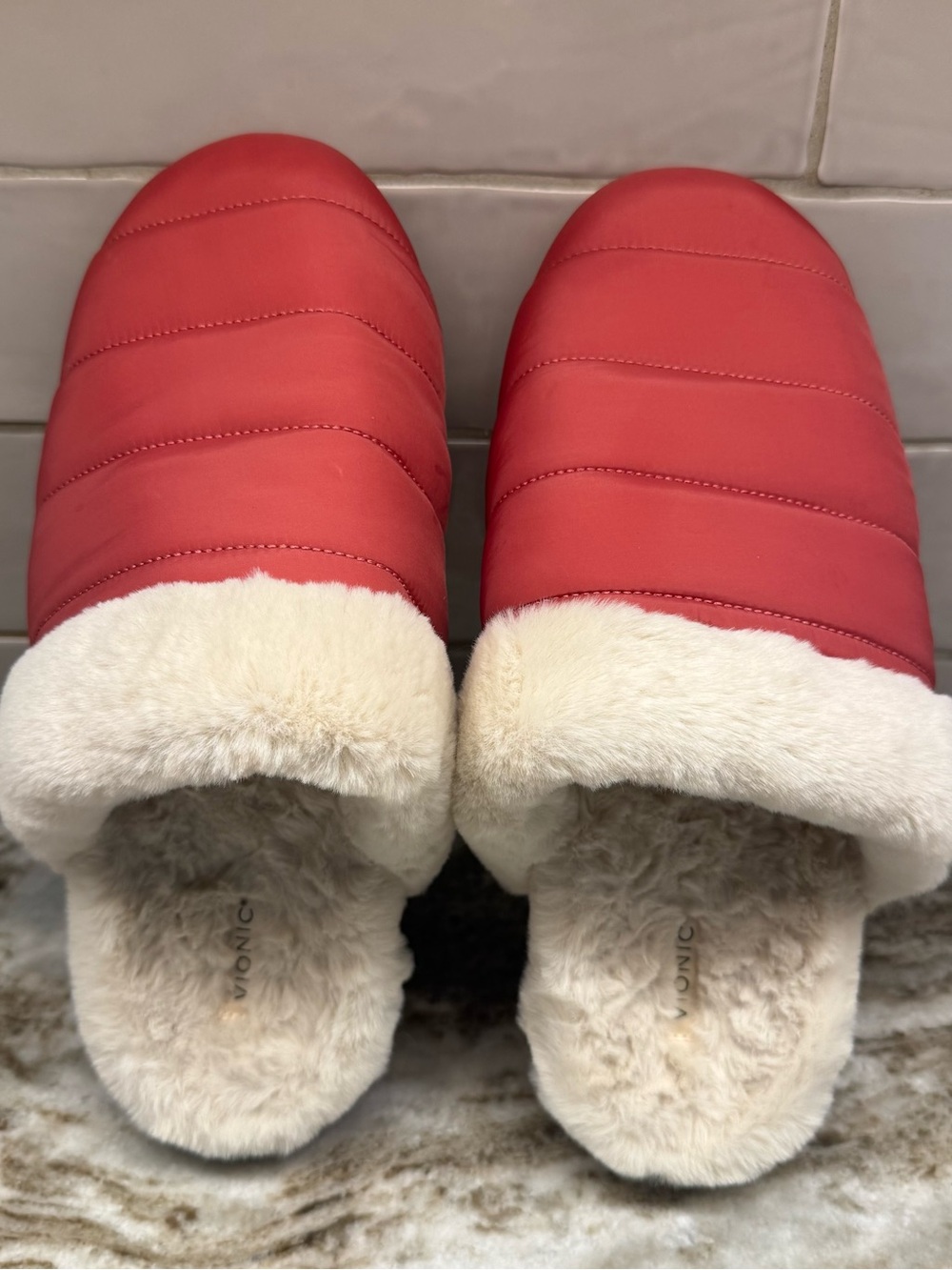 Vionic Josephine Women’s Comfort Slippers Size 8 M Pink Relaxed Casual Home